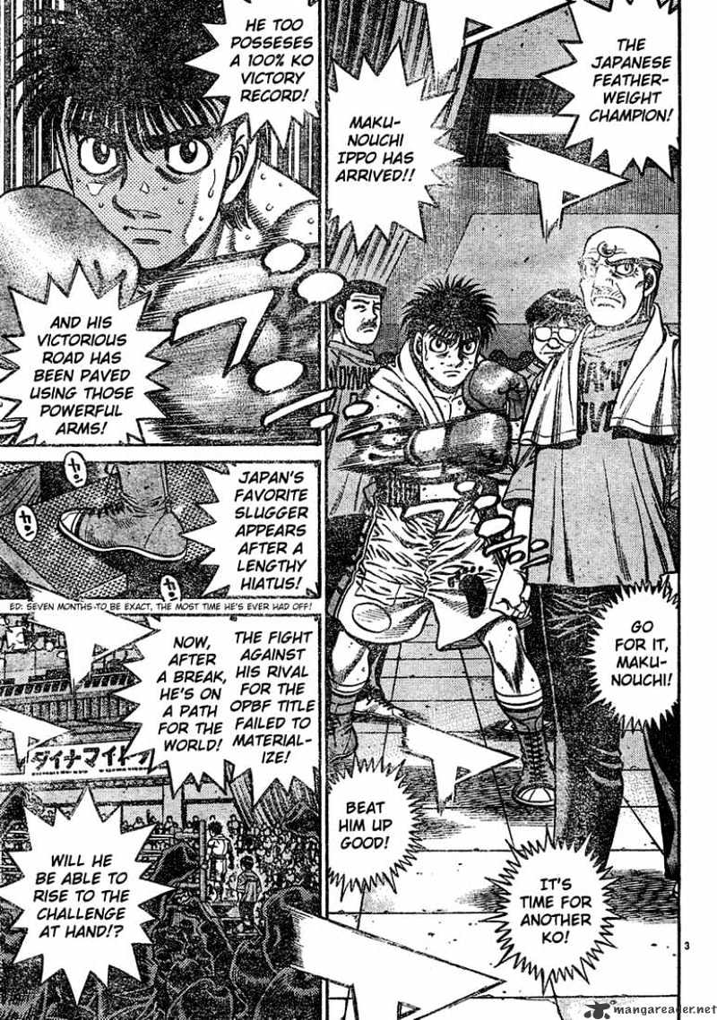 Hajime no Ippo: Fighting Spirit, Chapter 729 image 03